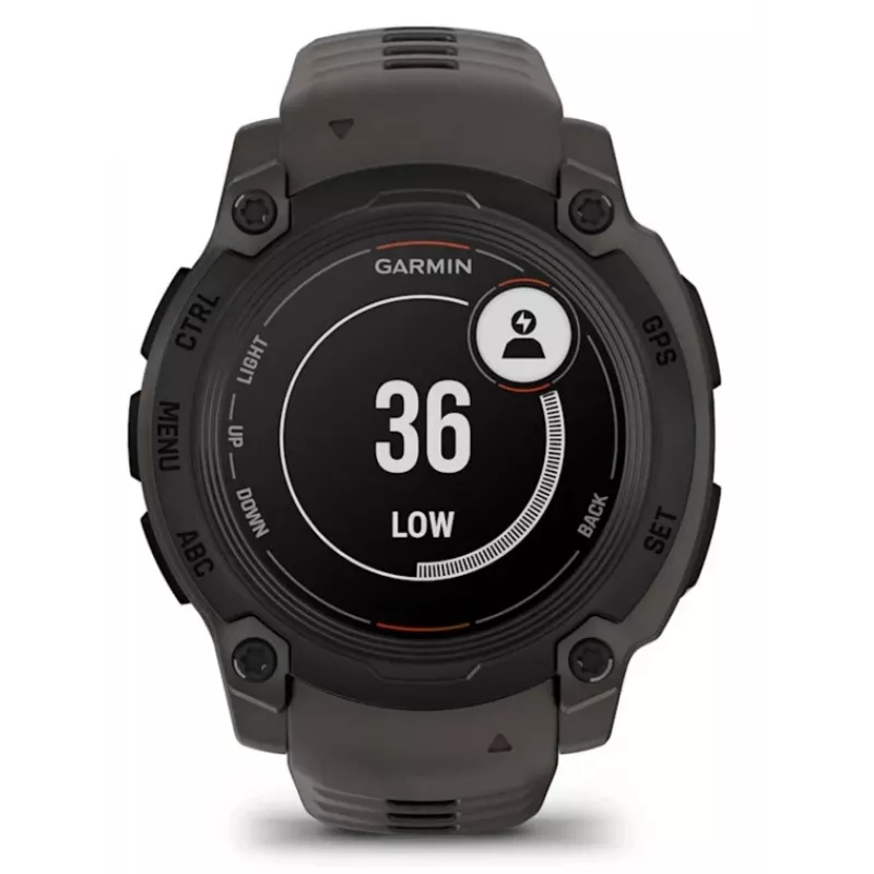 Garmin Instinct E 2,18 cm (0,86) MIP 40 mm digitálne 166 x 166 pixelov čierna GPS (satelit)
