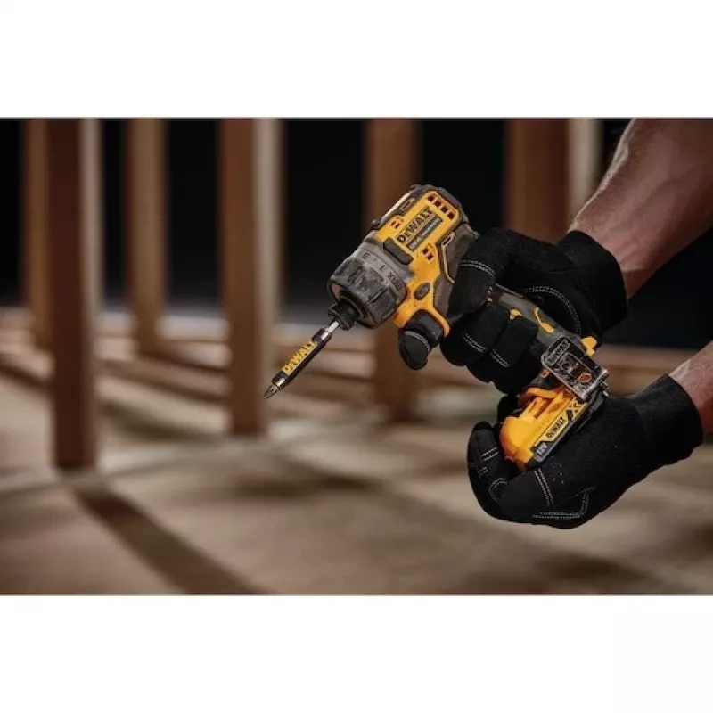 DeWALT DCF601N-XJ elektrický skrutkovač/rázový uťahovač 1100 ot/min čierna, žltá