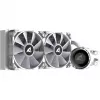 S80 RGB White AIO 240mm, kvapalinové chladenie biele