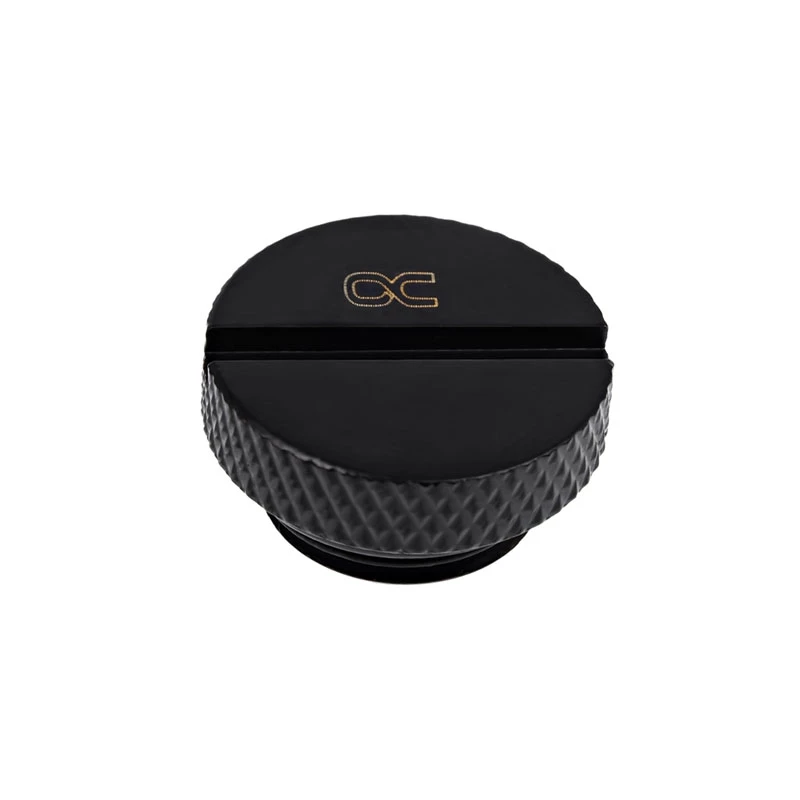 Alphacool Eiszapfen uzatváracie skrutky G1/4 (zátky), čierne, balenie 6 ks