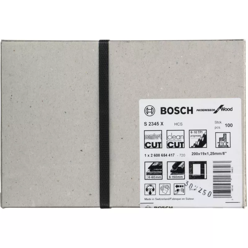 List pre šabľovú pílu Bosch S 2345 X uhlíková oceľ 20 cm