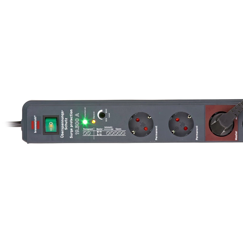 Brennenstuhl 1159490936 predlžovací kábel 3 m 8 AC zásuviek antracit
