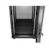 Racková skriňa LANBERG FF01-6624-23BL 24U samostatne stojaca 19 palcov 600×600 mm IP20 čierna