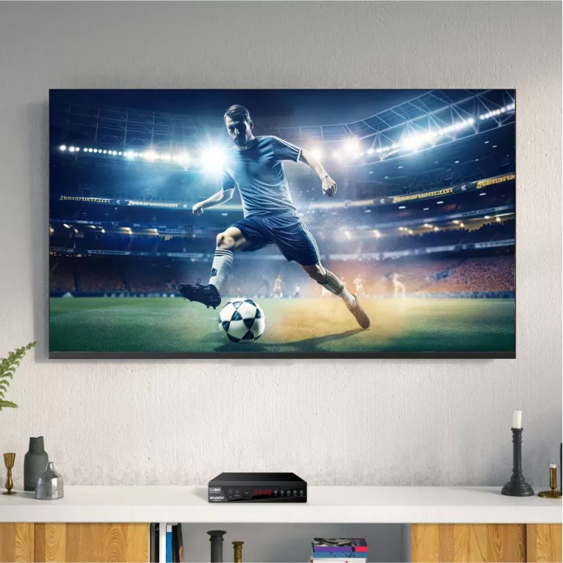 Digitálny TV tuner MANTA DVBT005-SH DVB-T/T2 podpora HEVC