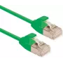 ROLINE GREEN U/FTP patch kábel Kat.6A (trieda EA), LSOH, tenký, zelený, 1 m (21.44.3333)