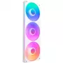 NZXT F360 RGB Core 120mm ARGB 3-balík biela