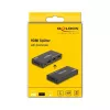 DeLOCK HDMI rozbočovač 1 x HDMI in to 2 x HDMI out 4K 60 Hz