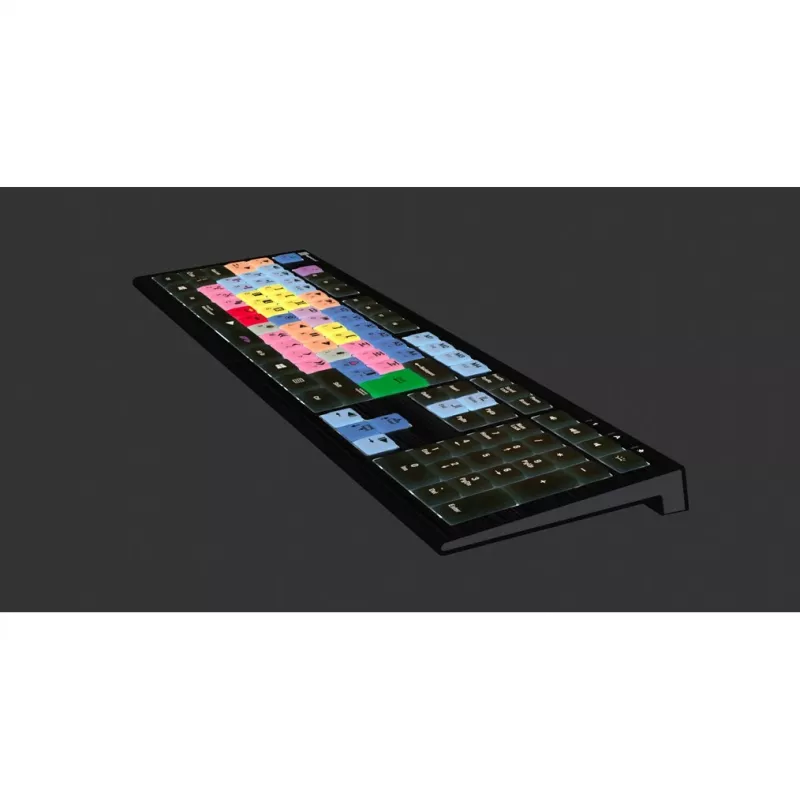 Logickeyboard Avid Media Composer ASTRA 2 podsvietená klávesnica PC UK (LKB-MCOM4-A2PC-UK)