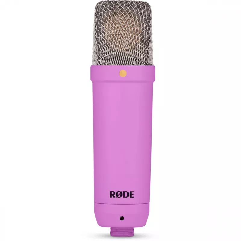 NT1 Signature + XLR kábel + desktop studio rameno, mikrofón fialový, balenie