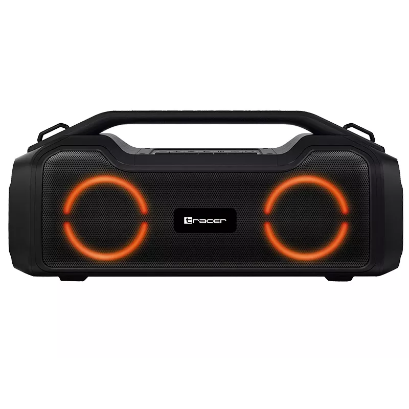 Stereo prenosný reproduktor TRACER BigBoy TWS Bluetooth 40 W RMS, Bluetooth 5.3, 12 h batéria, čierny