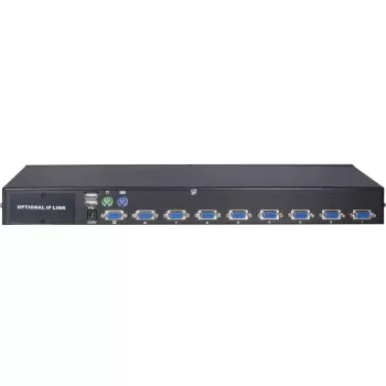 Inter-Tech KVM AS-9108DU racková montáž čierna klávesnica/video/myš (KVM) switch (88887233)