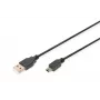ASM AK-300130-030-S ASSMANN kábel USB 2.0 HighSpeed Canon USB A/miniUSB B (5pin) M/M čierny 3m