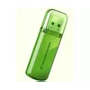 USB kľúč Silicon Power Helios 101 — 8 GB, USB 2.0, Type-A, zelený, dizajn s krytkou