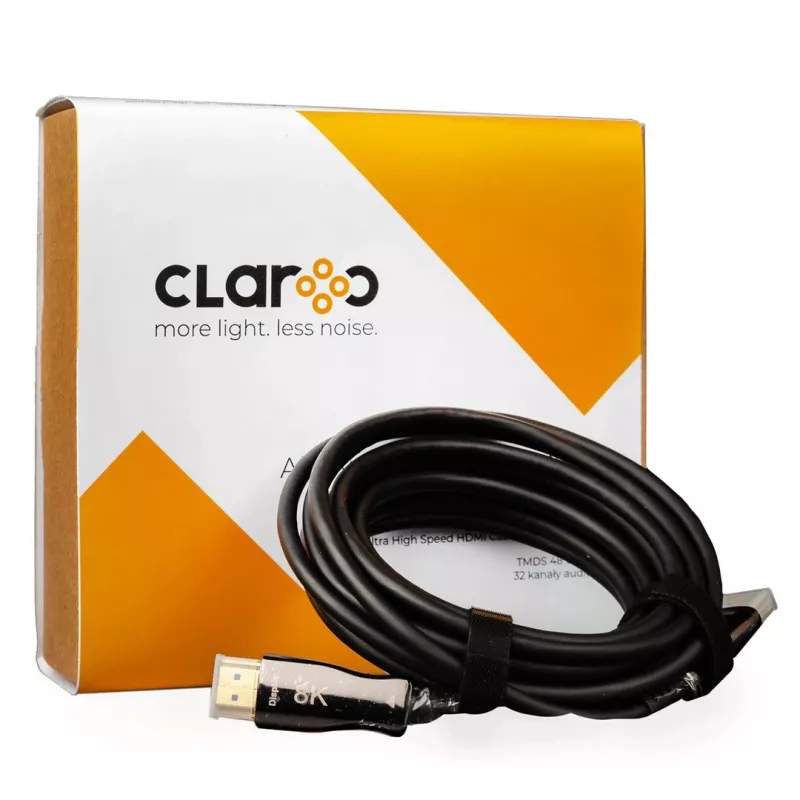 HDMI kábel Claroc FEN-HDMI-21-5M — 5,0 m, HDMI 2.1, podporuje 8K pri 120 Hz