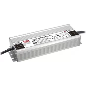 Mean Well LED napájací zdroj 320W 24V IP67, konštantný napäťový driver pre LED systémy v exteriéri