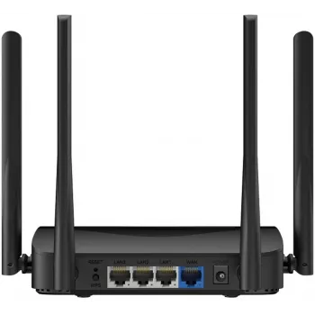 Stolný router MERCUSYS MR25BE EasyMesh Wi‑Fi 7 Dual‑Band 2,4/5 GHz, 3600 Mbit/s, 3× Gigabit-LAN, 4 externé antény
