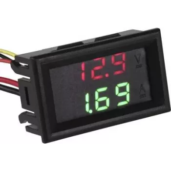 VAM10010 – LCD merací prístroj napätia a prúdu 3,5 V až 30 DC (com-vam10010)
