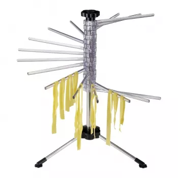 Marcato Tacapasta, sušiak na cestoviny, čierny, strieborný, polykarbonát, VDE, UL, IMQ, CE, 420 mm, 420 mm