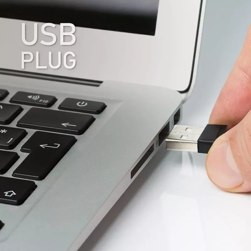 Laserový ukazovateľ prezentér 4v1 USB 3.0 2,4 GHz 30 m