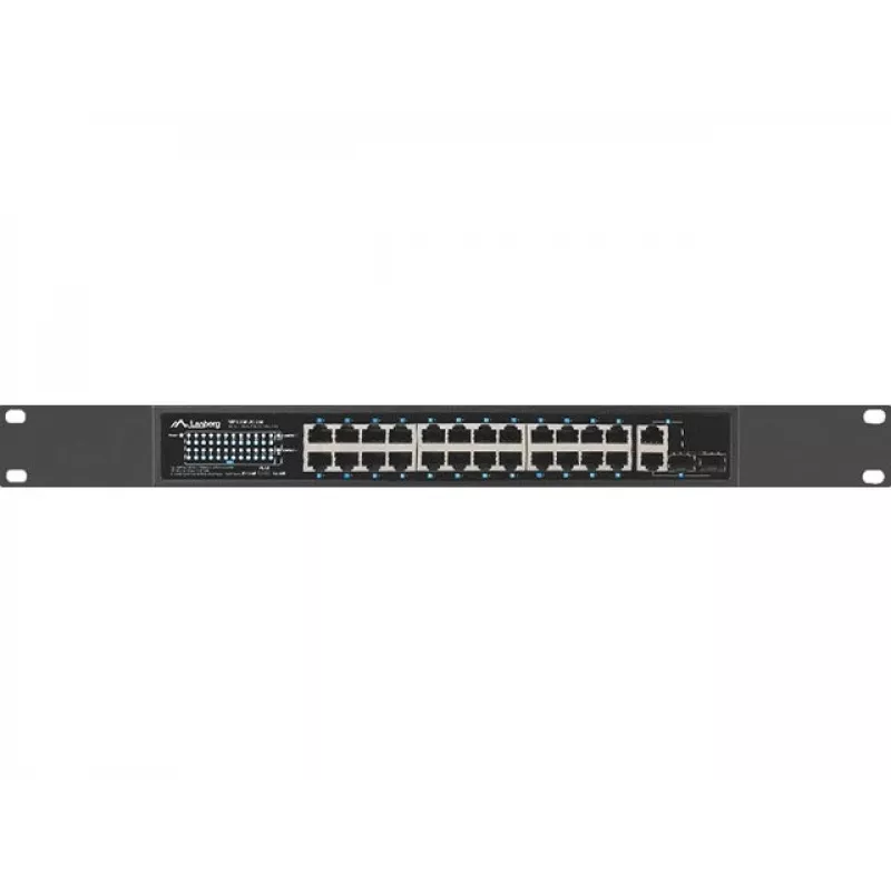 Lanberg RSFE-24P-2C-250 sieťový switch Unmanaged Gigabit Ethernet (10/100/1000)
