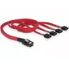 Delock - SATA / SAS kábel - 4-Lane - SATA (samica) na 36 PIN 4iMini MultiLane (samec) - 50 cm (83057)