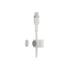 Belkin BOOST CHARGE - Lightning kábel - 24 pin USB-C samec na Lightning samec - 2 m - biely - pre Apple iPad/iPhone/iPod (Lightning)
