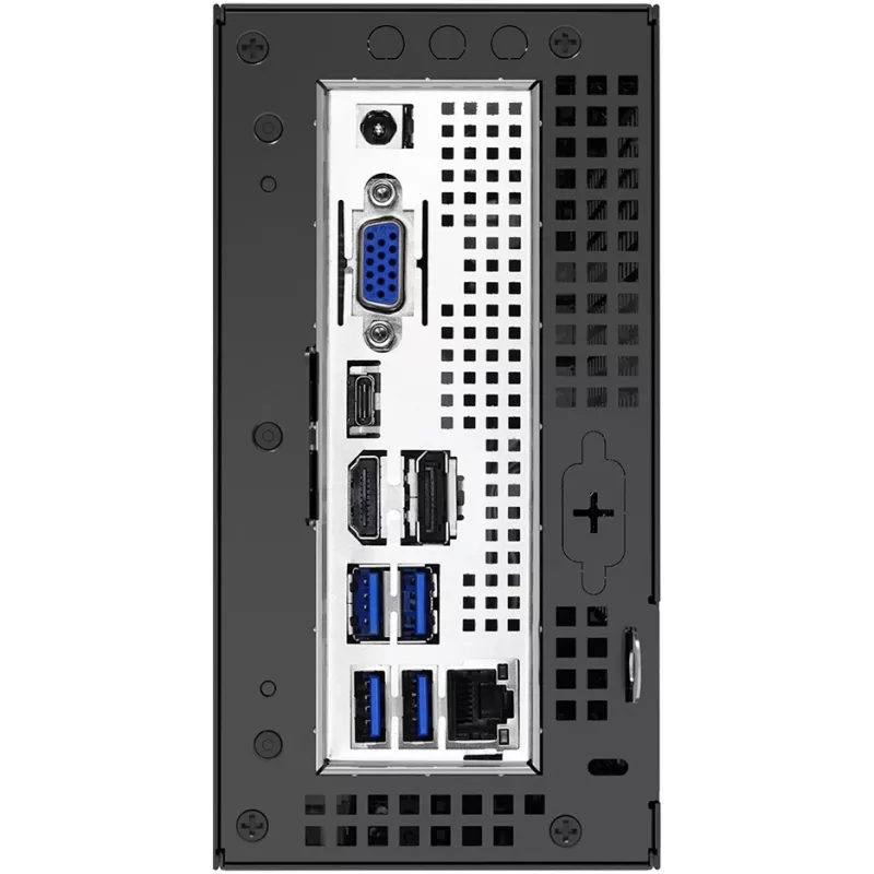 ASRock DeskMini H470 - Barebone - Mini-PC - LGA1200 socket - Intel H470 - žiadny CPU - RAM 0 GB - GigE