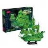 3D puzzle model Lietajúci Holanďan, ktorý svieti v tme, cubicfun 306-T4041H