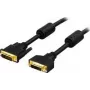 DVI kábel Deltaco DVI-602A 2 m DVI-D čierny