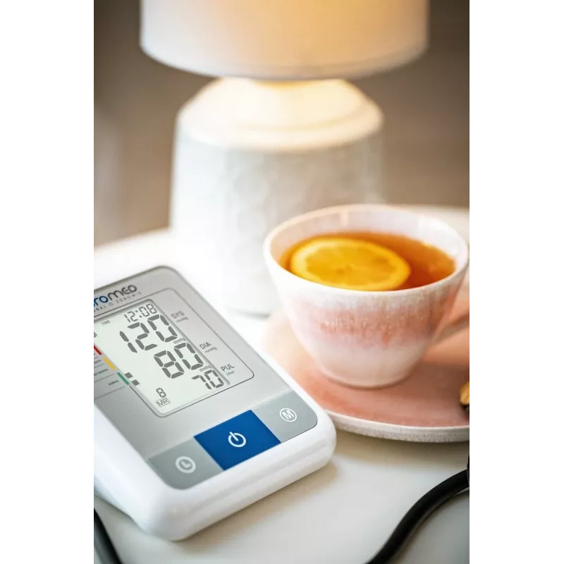 Oromed ORO-N1 Basic automatický ramenný tlakomer, biely