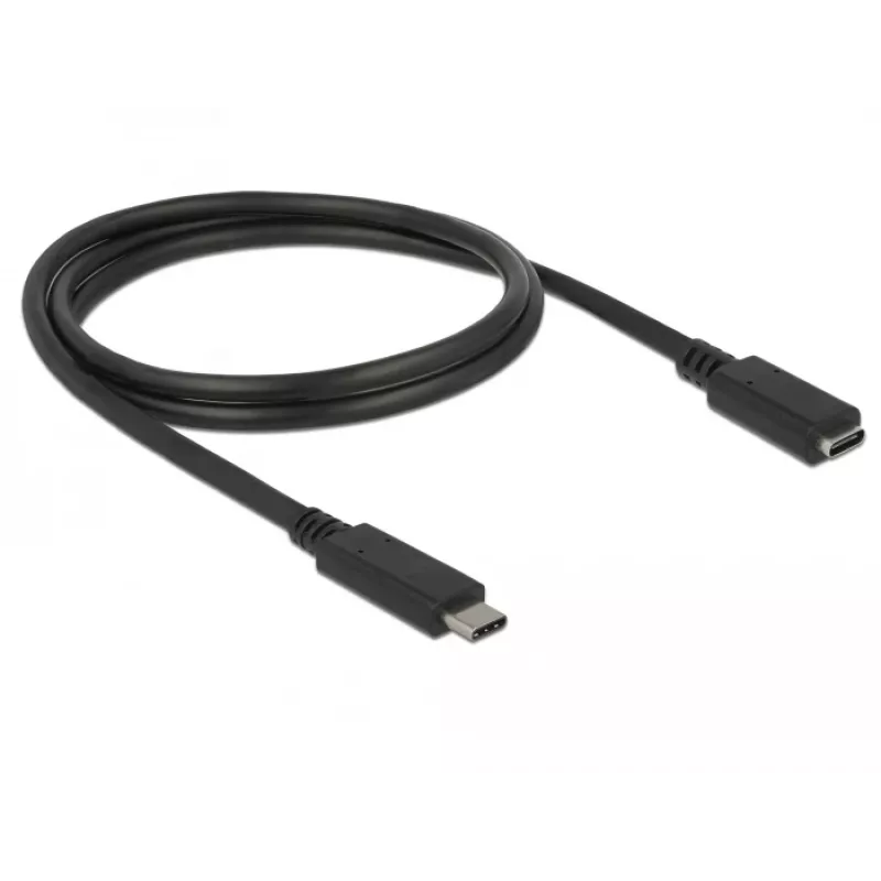 USB kábel DeLOCK 85533 USB 3.2 Gen 1 1 m USB C čierny