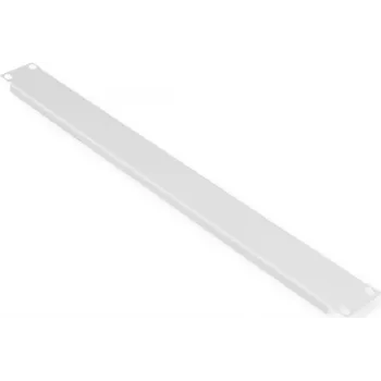 Slepý panel ROLINE 19 palcov 1U sivý oceľ 480 mm