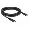 USB kábel DeLOCK 83325 USB 2.0 3 m USB-C čierny