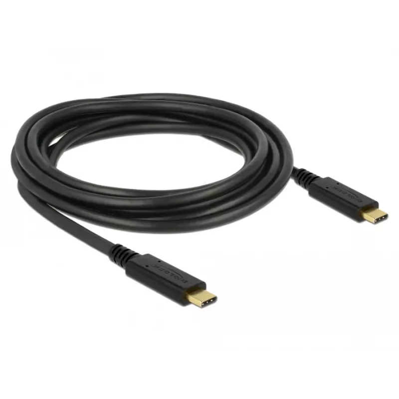 USB kábel DeLOCK 83325 USB 2.0 3 m USB-C čierny