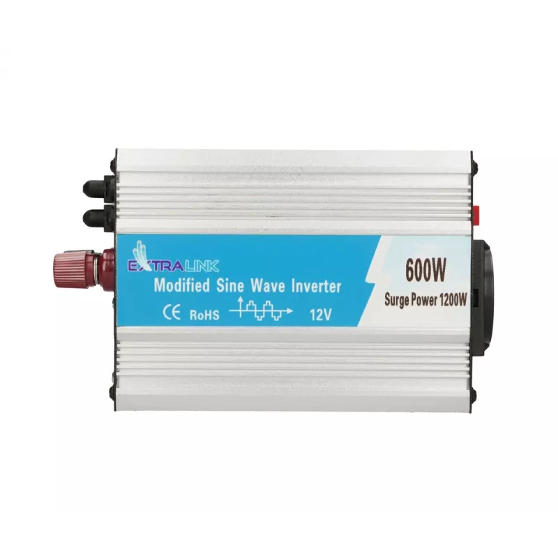 Extralink OPIM-600W menič napätia, auto 12V, 600W modifikovaná sínusovka