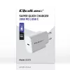 QOLTEC Super Quick PD nabíjačka 20W USB-C (5V/12V) – prenosná rýchlonabíjačka