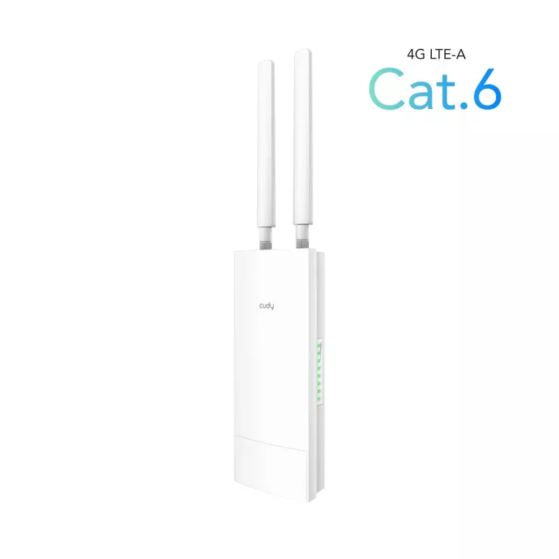 Cudy LT700 WLAN router Gigabit Ethernet Dualband (2,4 GHz / 5 GHz) 4G biely
