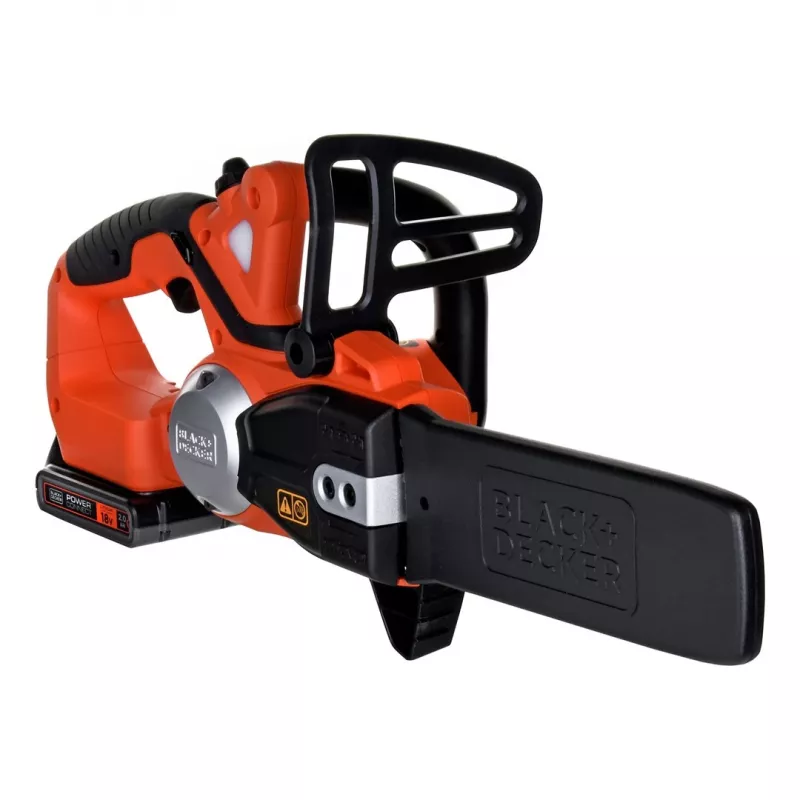 Black & Decker GKC1820L20 akumulátorová reťazová píla, čierno-oranžová