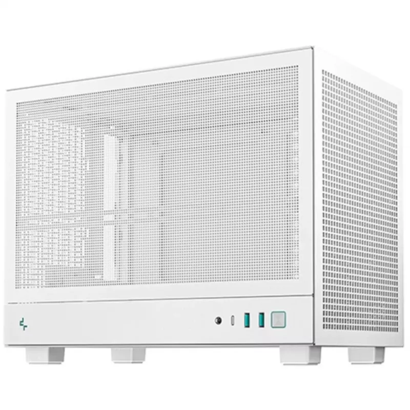 Počítačová skriňa DeepCool CH160 MESH WH, ATX, biela