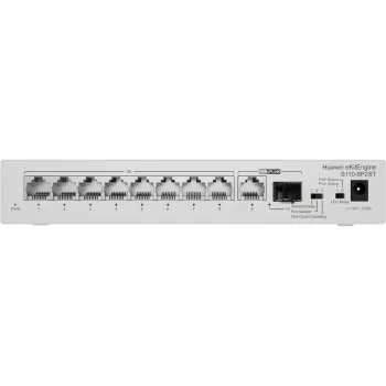 HUAWEI eKit S110 Series S110-8P2ST neřízený L2 Gigabit Ethernet (10/100/1000) Power over Ethernet (PoE) sivá