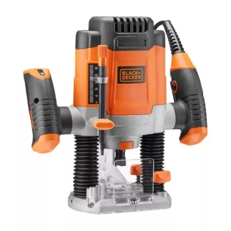 Horná fréza Black+Decker KW1200E 1200W 8000 - 28000 ot/min