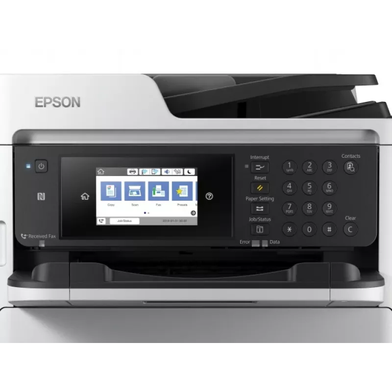 Epson WorkForce Pro WF-M5799DWF tlačiareň atramentová ČB MFP A4, stav počítadla od 100K do 180K (použitá)