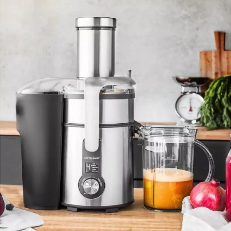 Pomalý odšťavovač Gastroback Design Digital 1300 W čierny nerez