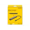 DeLOCK USB Type-C dokovacia stanica 8K HDMI USB 10 Gbps 2,5 Gigabit LAN PD 100W