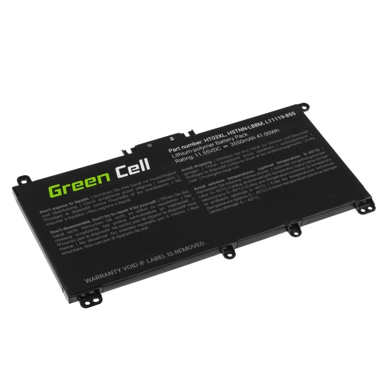 Green Cell GC-HP163 batéria do notebooku HT03XL 11,4 V 3400 mAh HP Mobilita