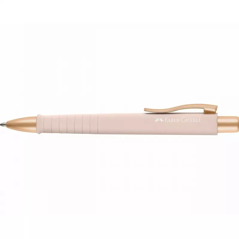 Guľôčkové pero so sponou a mechanizmom Faber-Castell 241187 modrá ružová