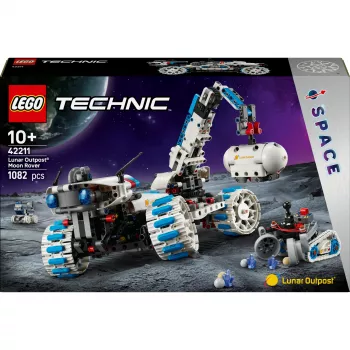 LEGO Technic 42211 Lunar Outpost mesačný rover, stavebnica, 1082 dielikov, 10+