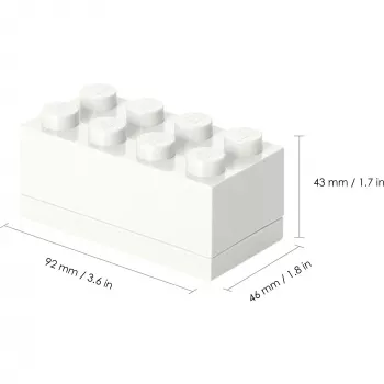 Lego LUNCH MINI 8 BIELA 40121735 (40121735)