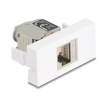 Sieťový RJ45 modul DELOCK 90904 Cat.6A s LED pre Keystone panely a patch panely