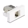 Sieťový RJ45 modul DELOCK 90904 Cat.6A s LED pre Keystone panely a patch panely